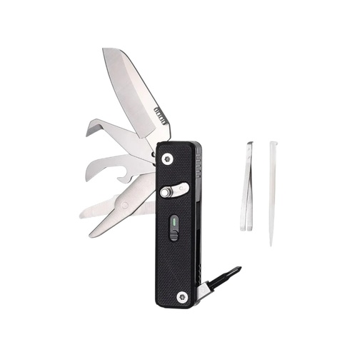 Roxon Mini Flex Companion 8-in-1 Stainless Steel Multi Tool G10 Handle