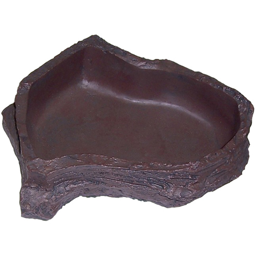 URS Billabong Reptile Water Bowl Brown Large 