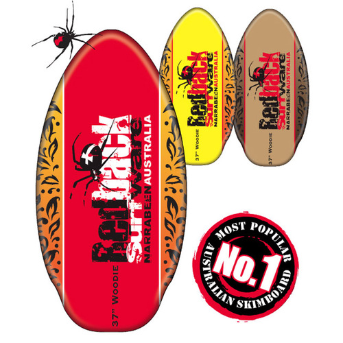 Redback Australia Original Hardwood Ply Performance Water Skimboard