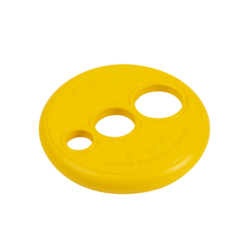 Rogz RFO Frisbee Disc Interactive Dog Fetch Toy Yellow Large