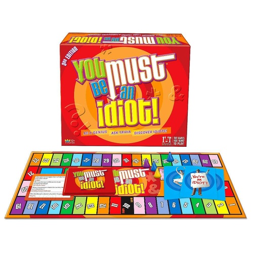 You Must Be An Idiot Trivia Family Card Game (RNR998)