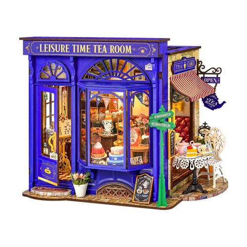 Robotime Rolife DIY Mini House Tea Room Miniature Kit (ROB123197)