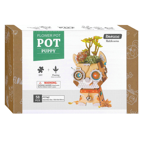 Flower Pot Puppy (ROB179026)