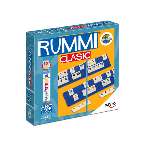 Cayro Rummi Classic Standard 2-4 Players Ages 8+ (RUM707119)