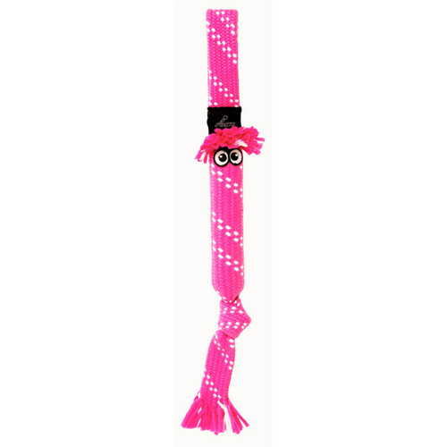 Rogz Scrubz Oral Care Interactive Dog Toy Pink Medium