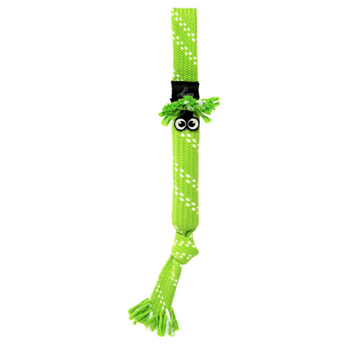 Rogz Scrubz Oral Care Interactive Dog Toy Lime Medium