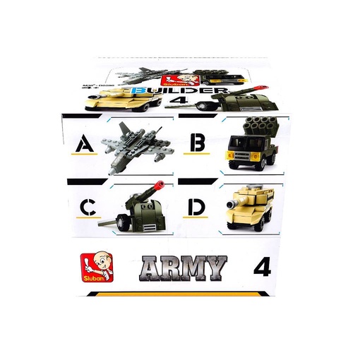 Builder Army 4 Designs Vehicle Kits (SLUB0596)