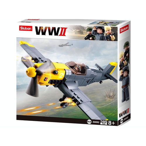 WWII Messerschmitt BF-109 289pcs (SLUB0692)