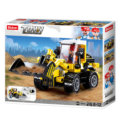 Town Dozer/Plow 200 Pieces (SLUB0803)