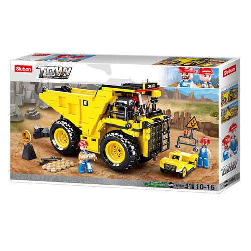 Town Mining Dump Truck 416 Pieces (SLUB0806)