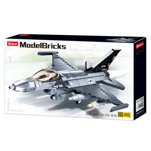 F-16C Falcon Fighter 521 Pieces (SLUB0891)