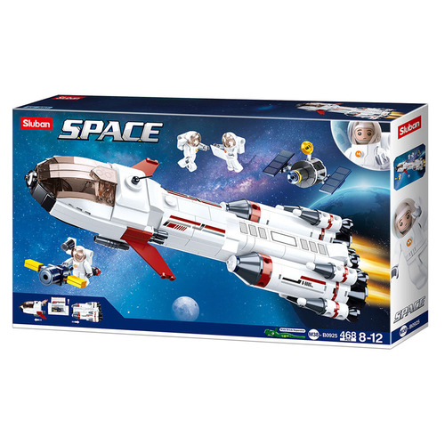Space Saturn Rocket 468 Pieces (SLUB0925)
