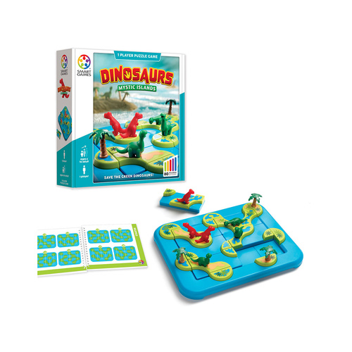 Smart Games Dinosaurs Mystic Island Puzzle Ages 6+ (SMA518426)