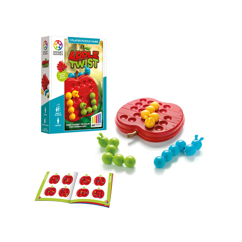 Smart Games Apple Twist Brain Teaser Puzzle 1-Player Ages 5+ (SMA523949)