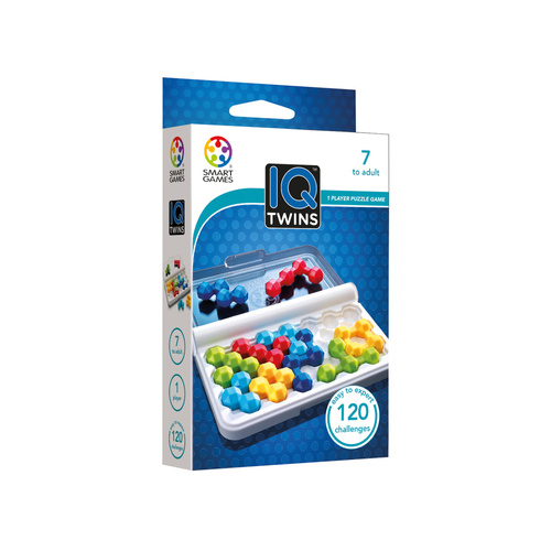 Smart Games IQ Twins Brain Teaser Puzzle 1-Player Ages 7+ (SMA524922)