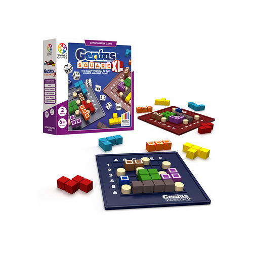 Smart Games Genius Square XL Game 2-Players Ages 6+ (SMA525400)