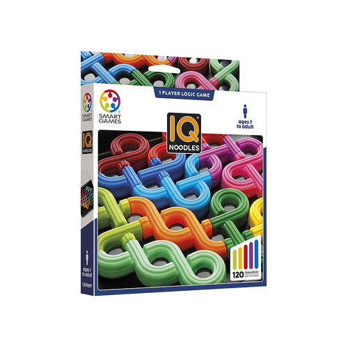 Smart Games IQ Noodles Brain Teaser Puzzle 1-Player Ages 7+ (SMA526520)