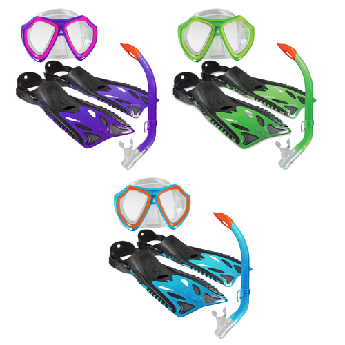 Land & Sea Junior / Childs Nipper Snorkel, Mask & Fins Set