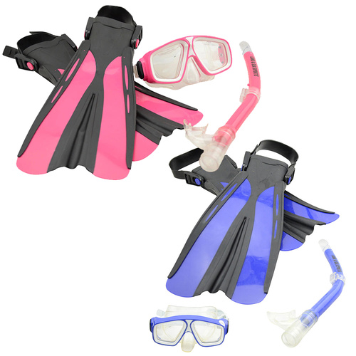 Land & Sea Junior or Childs Platypus Snorkel, Mask & Fins Set