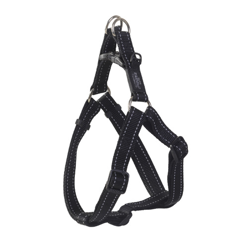 Rogz Classic Step-In Reflective Dog Harness Black Large