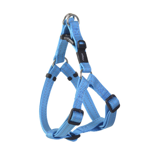 Rogz Classic Step-In Reflective Dog Harness Turquoise Medium