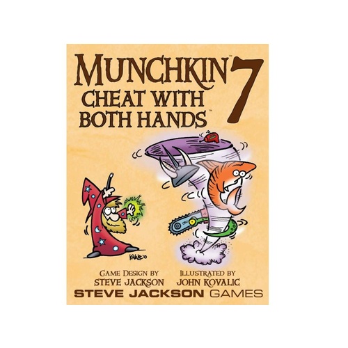 Munchkin 7 Cheat Both Hands Card Game (STE1468)