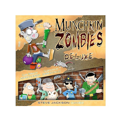 Munchkin Zombies Deluxe Board Card Game (STE1495)