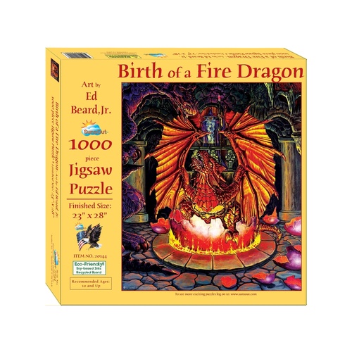 Birth Of A Fire Dragon 1000pc (SUN20144)