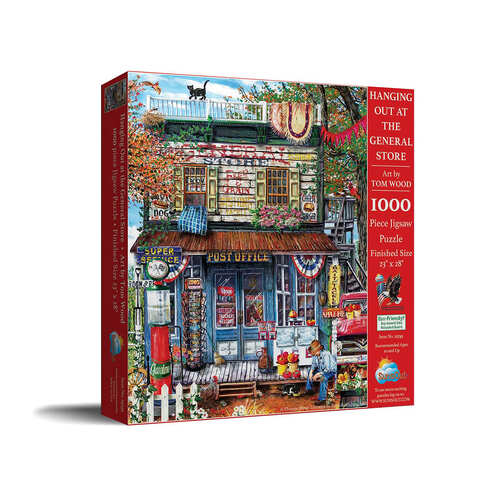 SunsOut Hanging at General Store Jigsaw Puzzle 1000 Pieces (SUN29749)