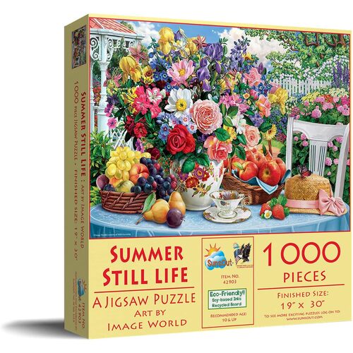 SunsOut Summer Still Life Jigsaw Puzzle 1000 Pieces (SUN42903)