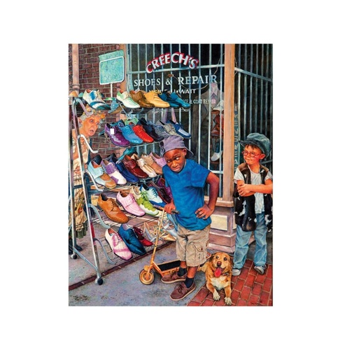 SunsOut Crazy Shoes by Susan Brabeau Jigsaw Puzzle 1000 Pieces