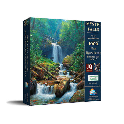 SunsOut Mystic Falls by Mark Keathley Jigsaw Puzzle 1000 Pieces (SUN53078)