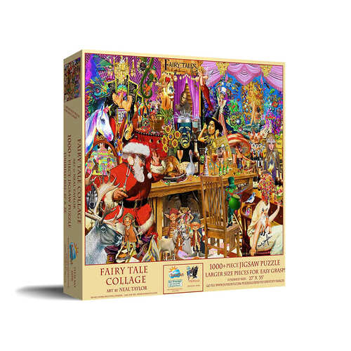 SunsOut Fairy Tale Collage Jigsaw Puzzle XL 1000 Pieces (SUN61516)