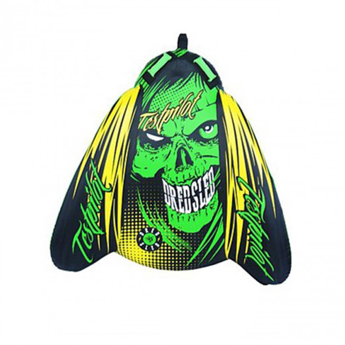 Test Pilot Dred Sled 1 Person Inflatable Towable Water Ski Tube 60" TPDRED