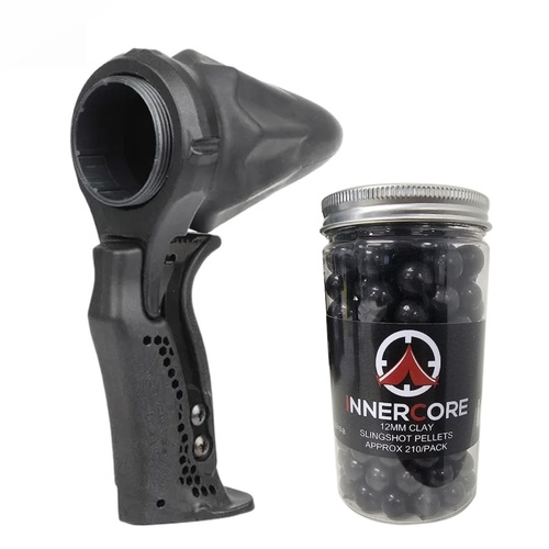 Innercore Hammer Shot Slingshot with Clay Ammo (TPS-HAMR+IC-C12210-B)