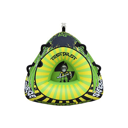 Test Pilot Siege 1 Person Inflatable Towable Water Ski Tube 56" TPSIEGE