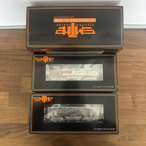 MTH Santa Fe HO Scale MTH HO F-7 A/B Set With Proto-Sound 3.0 80-2117-1