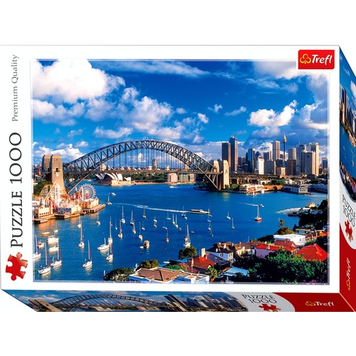 PORT JACKSON,SYDNEY 1000pc (TRE10206)