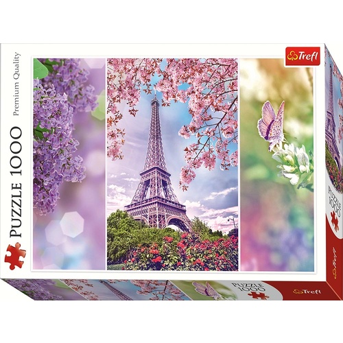 ROMANTIC,SPRING IN PARI 1000pc (TRE10409)