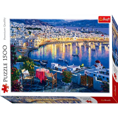 MYKONOS AT SUNSET 1500pc (TRE26144)