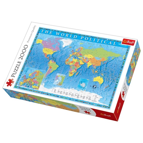 World Map, Politcal 2000pc (TRE27099)