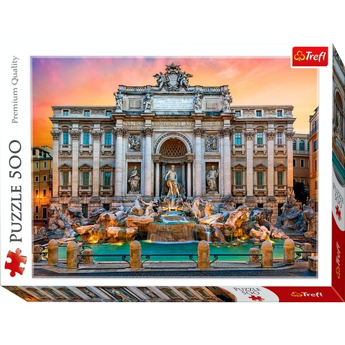 TREVI FOUNTAIN, ROME 500pcs (TRE37292)
