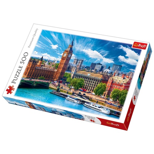 Sunny Day, London 500pc (TRE37329)