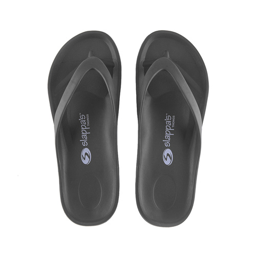 Slappas Arch Support Durable Comfy Thongs Brown Size 39 (TS-BN39)