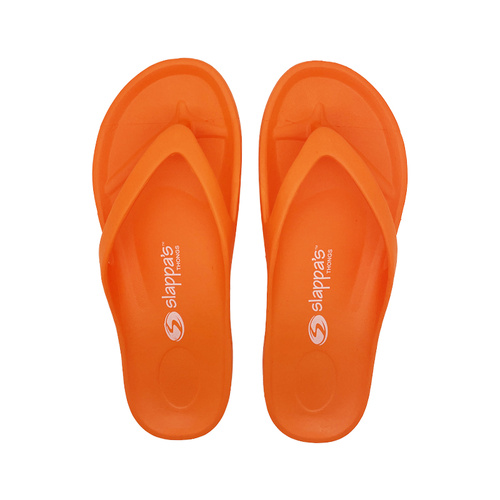 Slappas Arch Support Durable Comfy Thongs Orange Size 42 (TS-OR42)