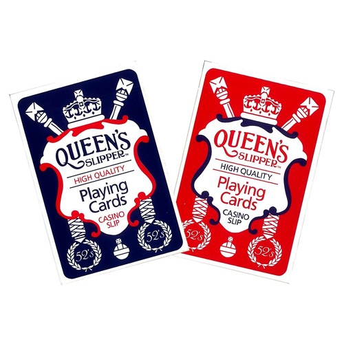 Queen's Slip 52s Playing Cards (TUD441007)