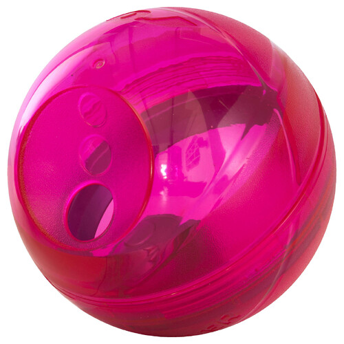 Rogz Tumbler Slow Feed Treat Dispensing Dog Toy Pink