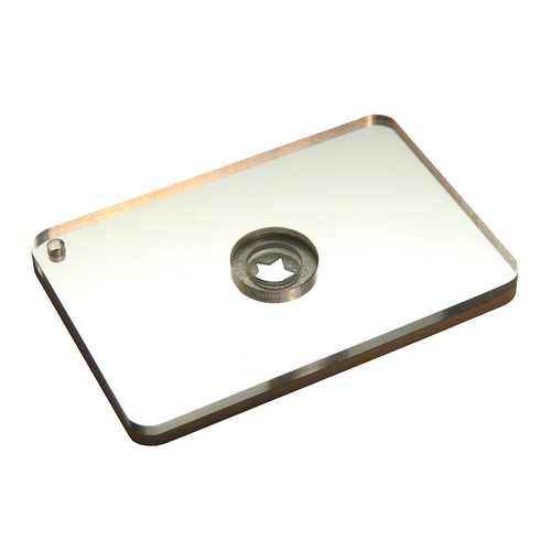 UST StarFlash Floating Signal Mirror Great for Camping & Backpacking (U-1146760)