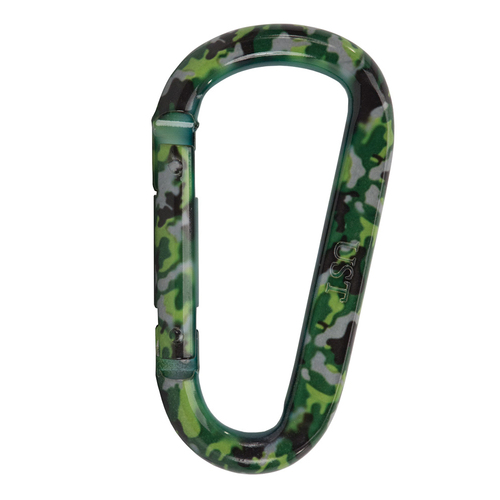 UST Snappy Spring-Loaded Carabiner Clip Green Camo (U-12082)