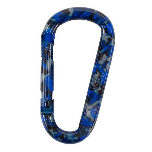 UST Snappy Spring-Loaded Carabiner Clip Blue Camo (U-12086)